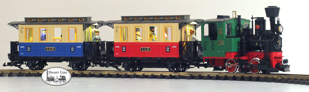 G Scale LGB 20301 Passenger Train Ultimate Starter Set with Lighting System