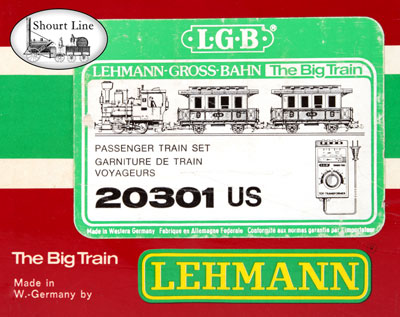 G Scale LGB 20301 Passenger Train Ultimate Starter Set with Lighting System