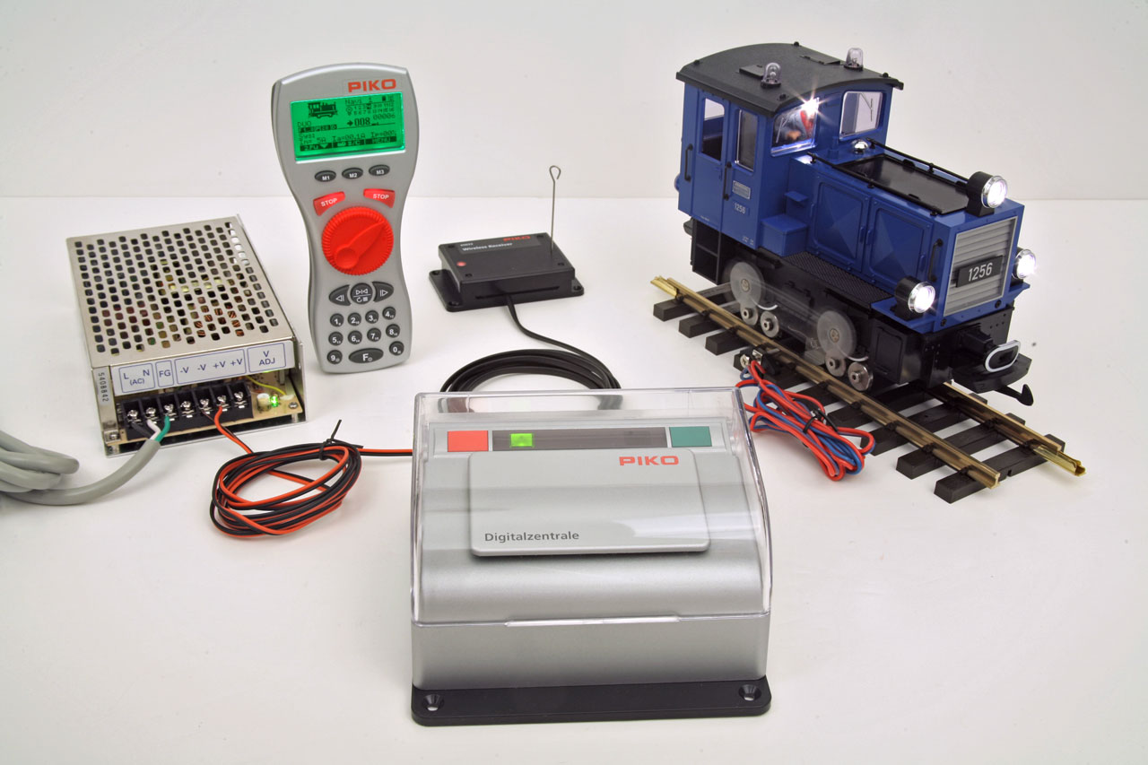 SL-PIKO-DDC-5-PS-Kit complete DCC and MTS Train Control System