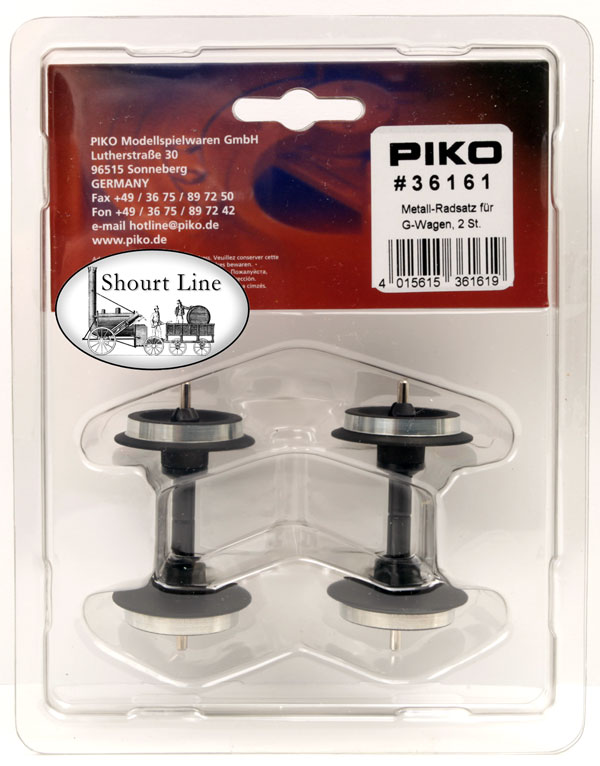 PIKO 36161 LGB G Scale 30mm Metal Wheelset