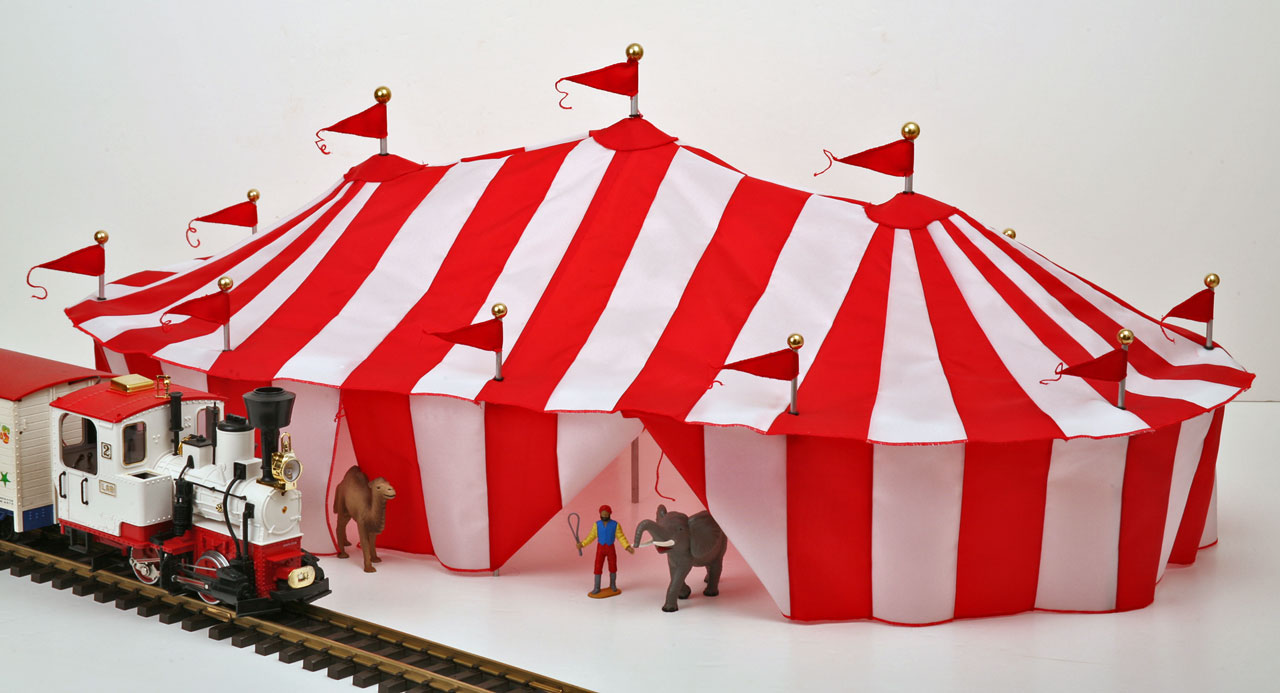 SL-CRCS-3R Tent New LGB Wilson Brothers Circus Scale 
