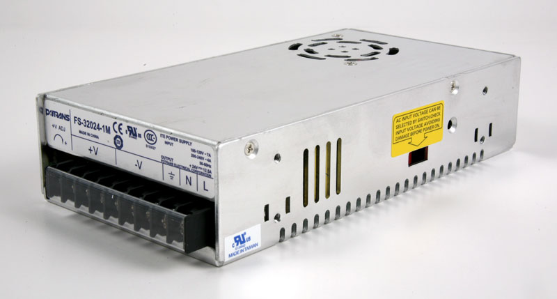 SL-PS300-1-27Fp Power Supply 24V 12.5A 300 W frontl-lf-top view