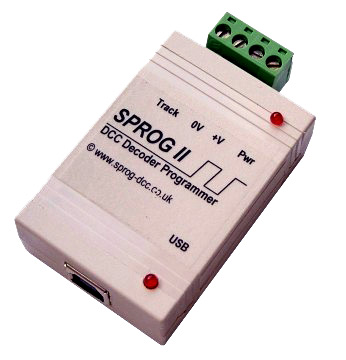 SPROG II USB DCC Programmer & Train Controller
