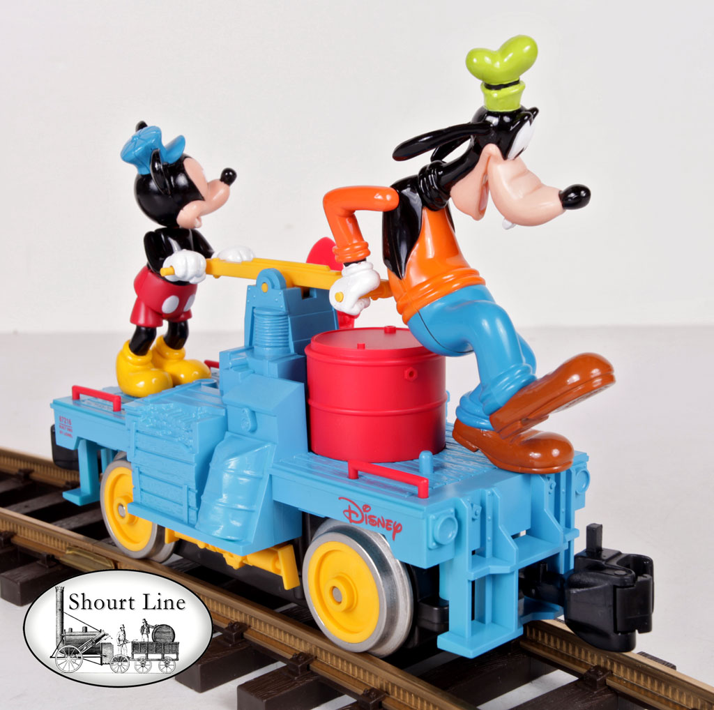 G Scale G Scale Lionel 8-87216 Animated Mickey & Goofy Handcar motorized NEW