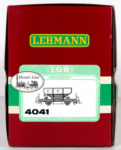 G Scale LGB 4041 Ore Car Orange OEG Mannheim Hopper Wagon w Load NEW