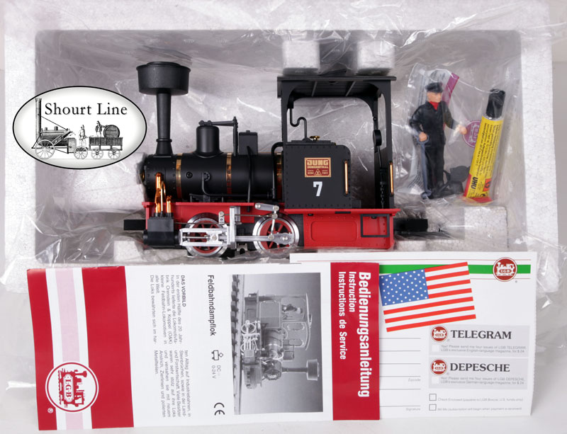 LGB 22140 0-4-0 Field Steam Locomotive NEW