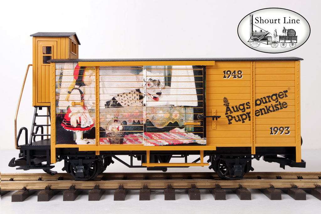 G Scale LGB 42260 Augsburger Puppenkiste Puppet Theatre Boxcar NEW