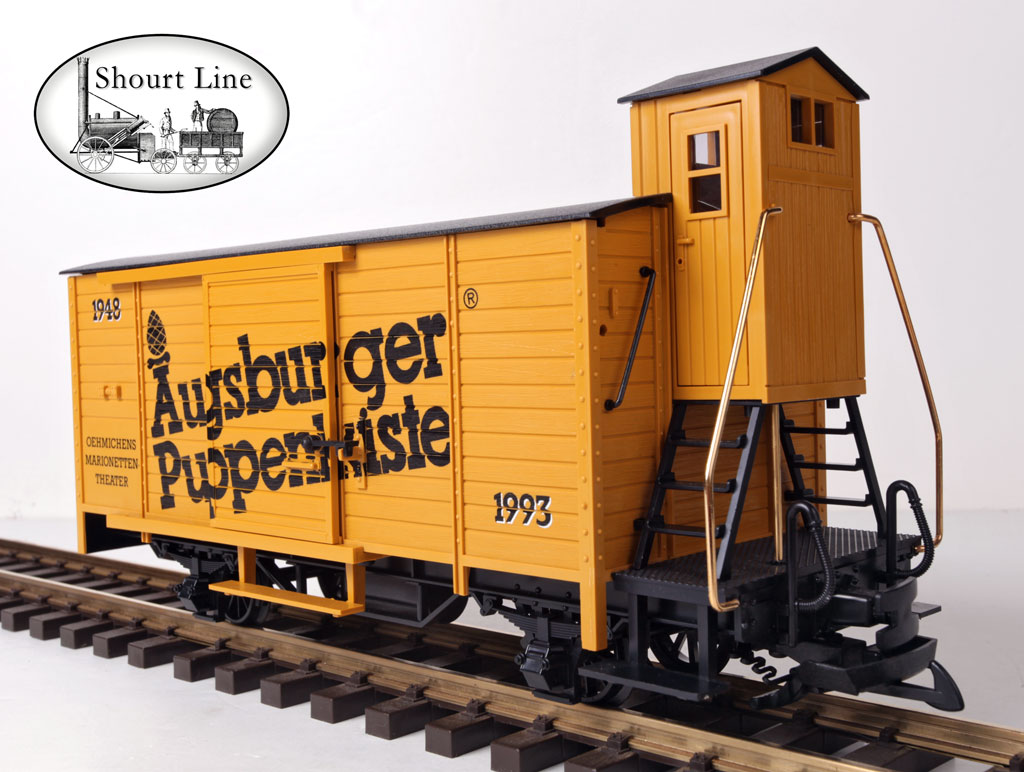 G Scale LGB 42260 Augsburger Puppenkiste Puppet Theatre Boxcar NEW