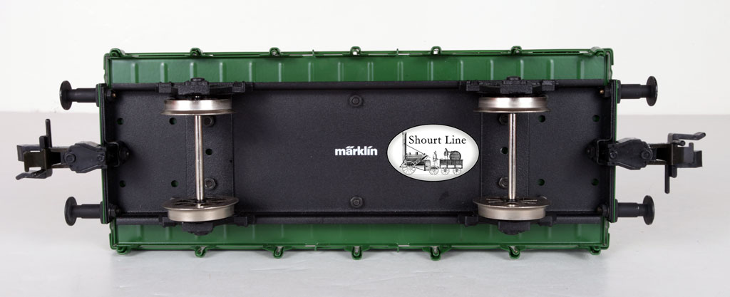 G Scale 1 Gauge Marklin Maxi Rare Emma Loco w Tipper and Low Side Gondola Set NEW Smoke & Lights All Metal - Mint