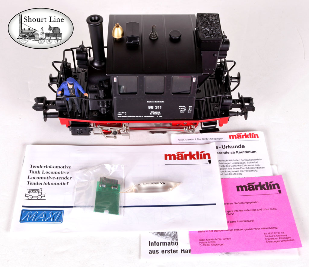 G Scale 1 Marklin Maxi 54504 Glaskasten Tank LOCO Smoke Lights for AC, DC, Delta or Digital NEW 