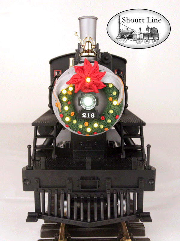 SL 16 LED 54mm Wreath on PIKO Loco Front View