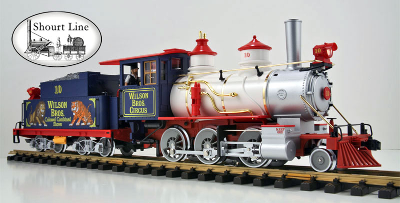 G Scale LGB 22192 WBC Wilson Brothers Circus Mogul Steam Locomotive & Tender Sound Smoke Lights NEW